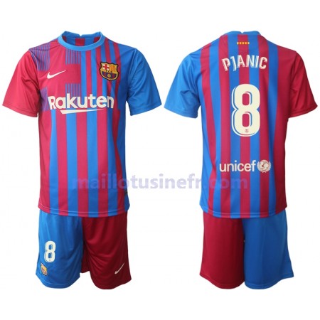 Maillot de Foot FC Barcelone Miralem Pjanic 8 Domicile 2021-22 - Enfant